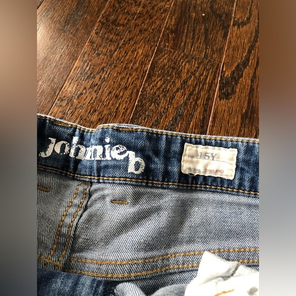 Mini Boden / Johnnie B Boys 15Y Medium Vintage Washed Denim Jean Shorts - EUC! - Picture 4 of 12